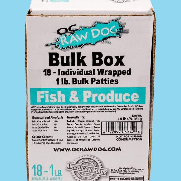 OC Raw Fish Bulk 18#