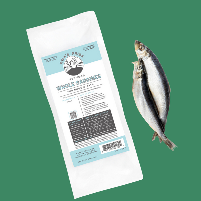 Oma's Pride Whole Sardines 1#
