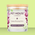 One Fur All Essentials Pet Candle Lavender Green Tea