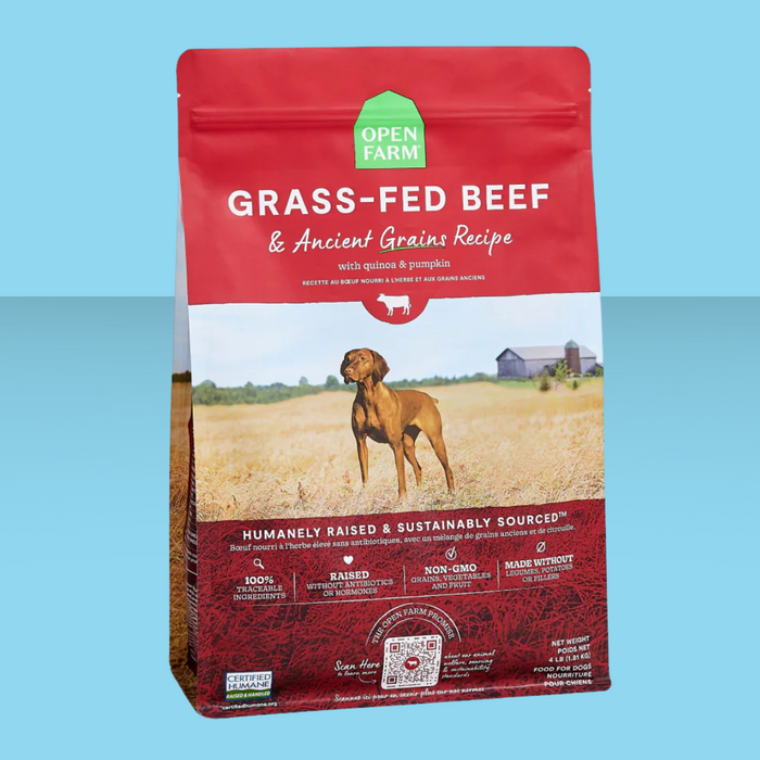 Open Farm Ancient Grains Beef 4#