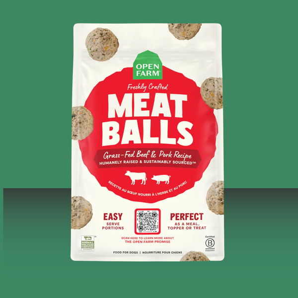 Open Farm Gently Cooked Meatballs Beef & Pork 14oz