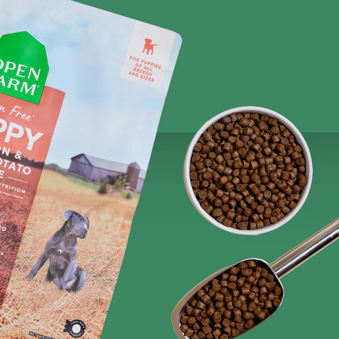 Open Farm GF Puppy Salmon & Sweet Potato 22# S