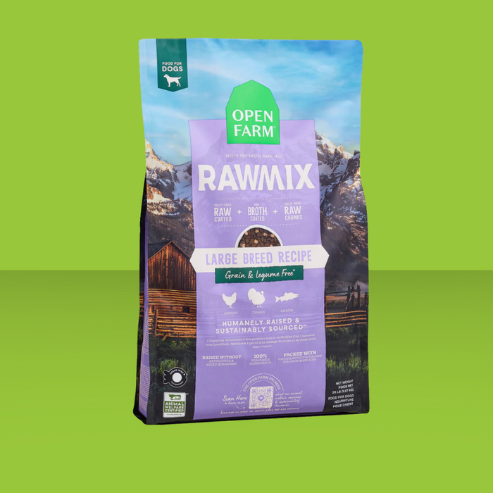 Open Farm Rawmix GF Large Breed 20# S