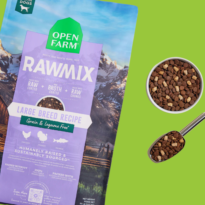 Open Farm Rawmix GF Large Breed 20# S