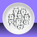 Ore' Originals Mini Pet Bowl Random Cats