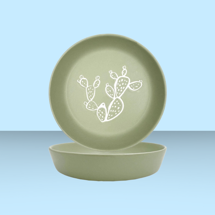 Ore' Originals Pet Bowl Pickly Pear Cactus