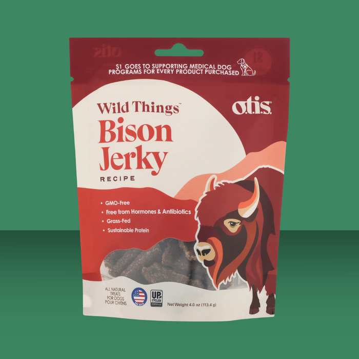Otis Wild Things Jerky Bison 4oz