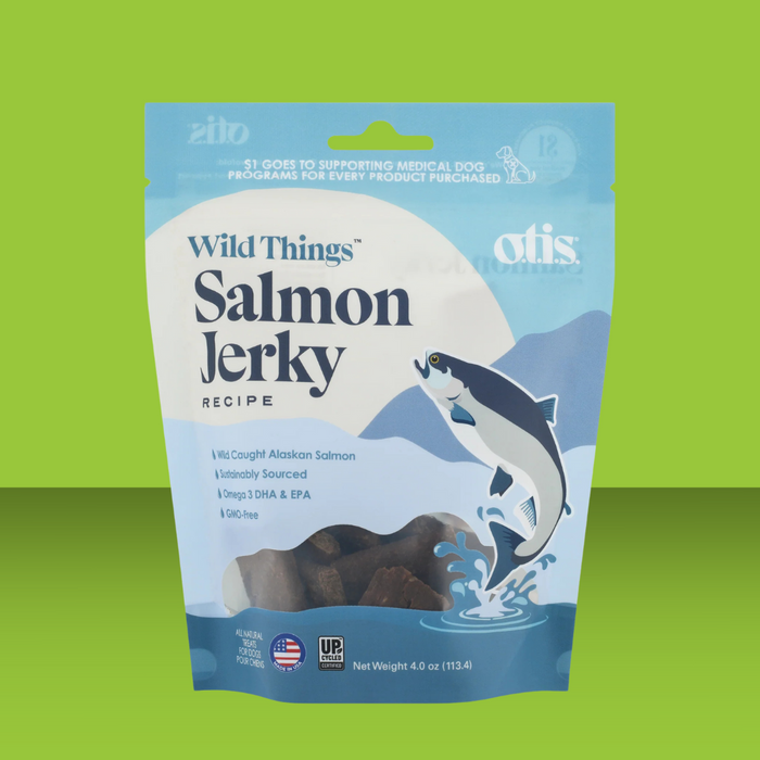 Otis Wild Things Jerky Salmon 4oz