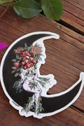 Over the Moon Sticker
