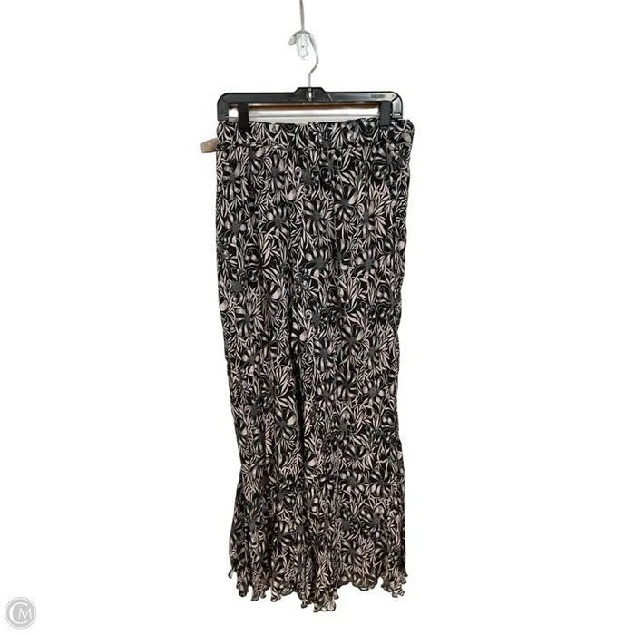 Pants Dress By Anthropologie In Black & Tan, Size: 14