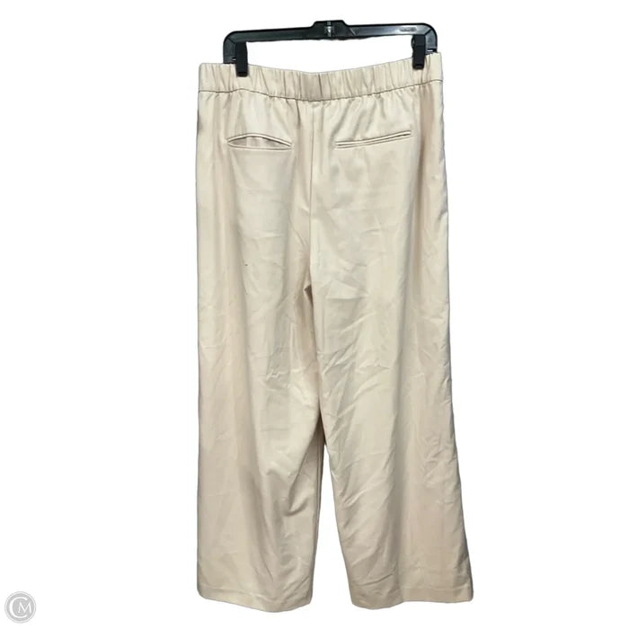 Pants Wide Leg By Ann Taylor In Tan, Size: 12