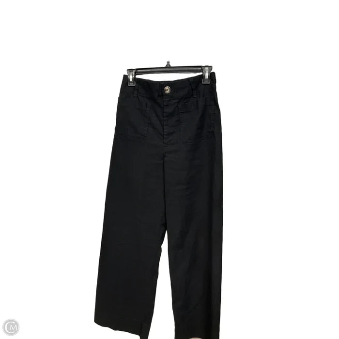 Pants Wide Leg By Maeve In Black, Size: 6l