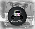 Pastel Girl the Wave Girls Sandals- Personalized Spare Tire Cover - TireCoverPro