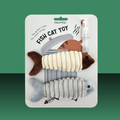 Paw Paw Felt Fish 2 Pack with Catnip Spray