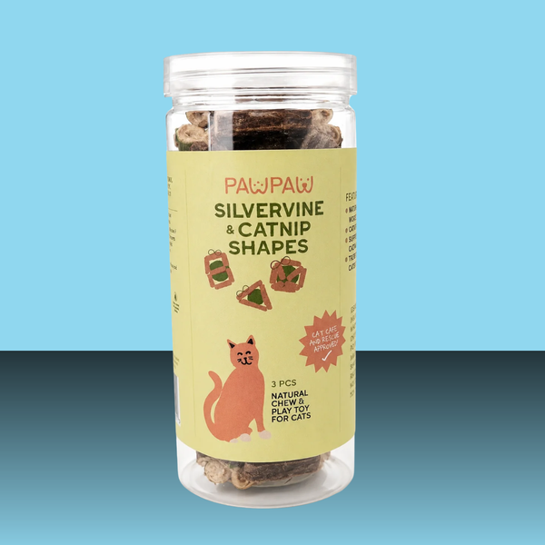 Paw Paw Silvervine and Catnip Shapes