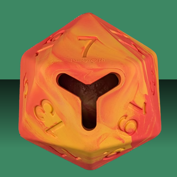 Pawlymorph Pet Barbarian Strength D20 Red