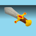 Pawlymorph Pet Paladin's Sword Crinkle Toy