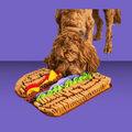 PawzNDogz LuvMyFido Snuffle Mat Juicy Hamburger