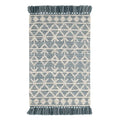Pembrook Handwoven Wool Rug in Blue - Nested Designs