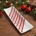 Peppermint Stripe Channel Plate