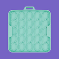 Pet Future Interlocking Lick Mat Blue Gentle Grooves