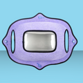 Pet Life Purr-view Lounger Purple