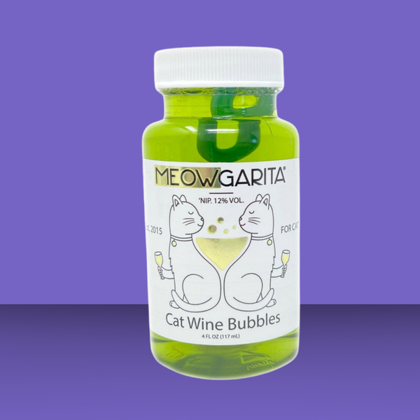 Pet Wine Shop Meow-garita Cat Wine Bubbles