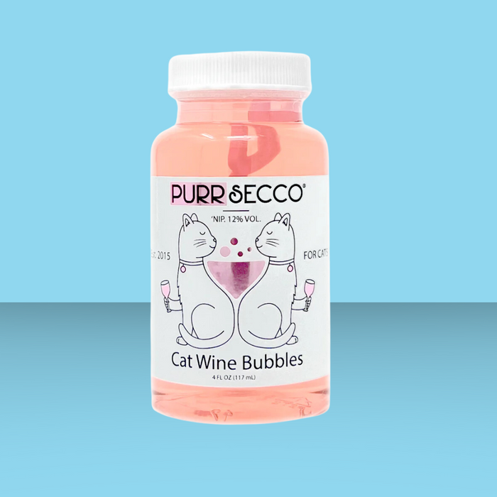 Pet Wine Shop Purr-secco Cat Wine Bubbles