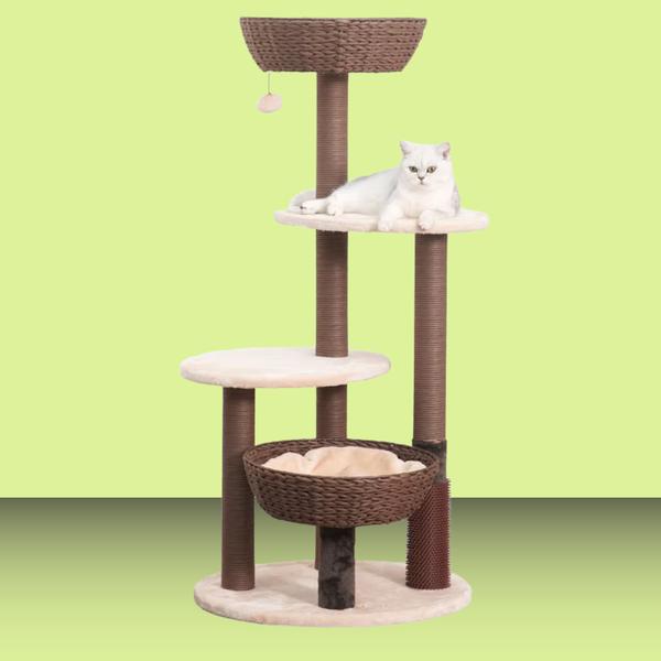 PetPals Pharaoh 5 Level Cat Tree