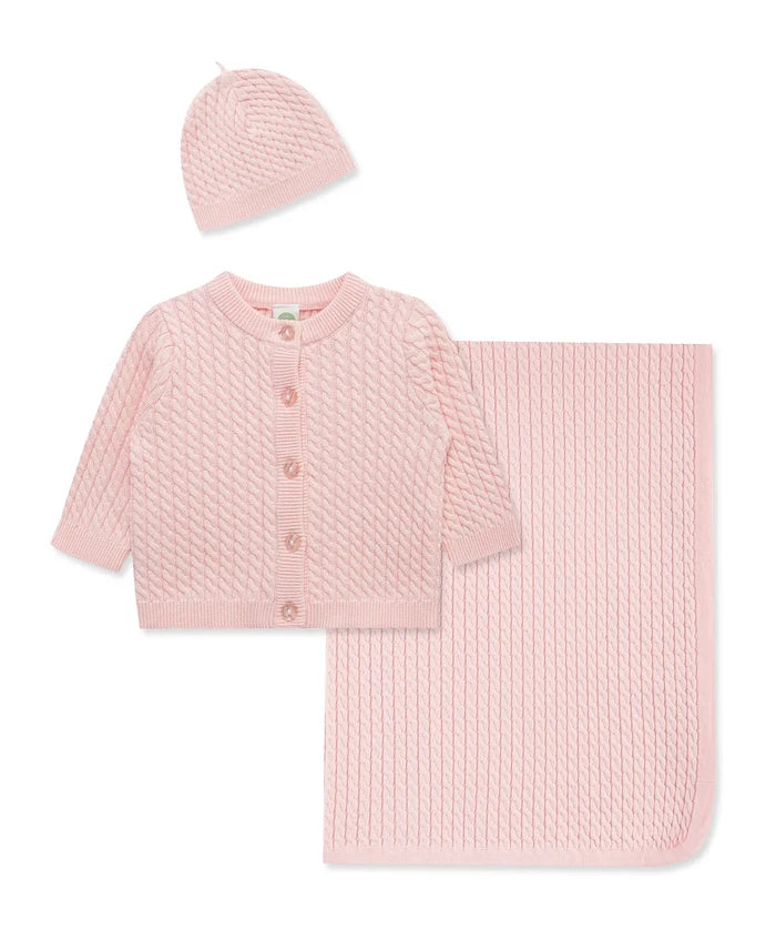 Pink Cable Sweater Gift Box