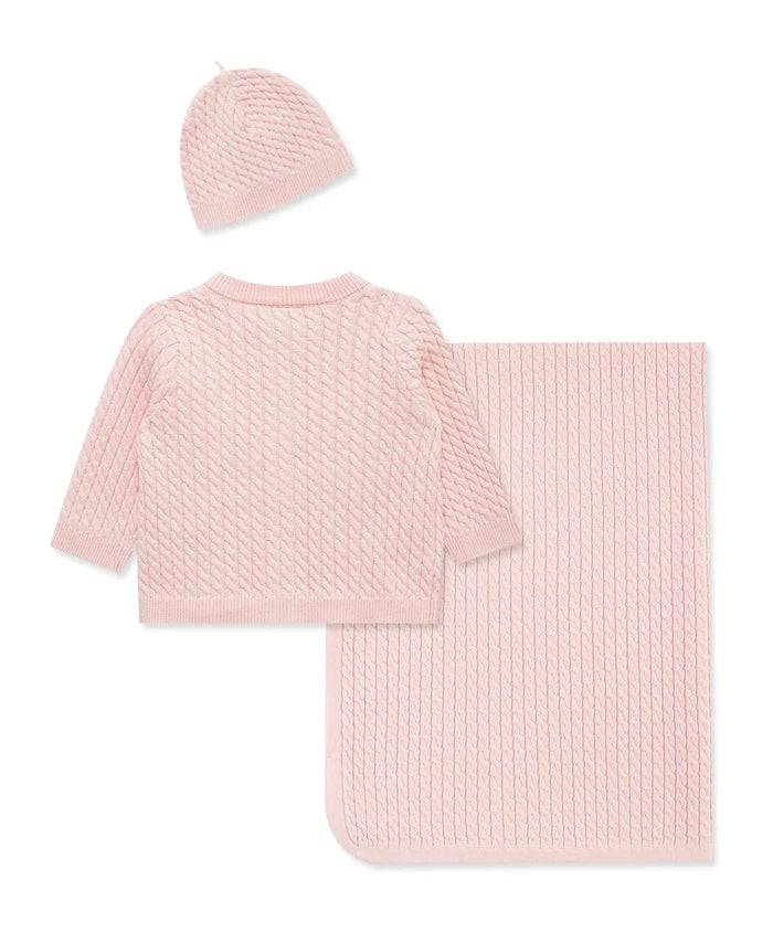 Pink Cable Sweater Gift Box