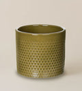 Pistachio Glazed Pot 19cm