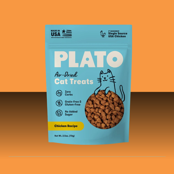 Plato Cat Air Dried Treats Chicken 2.5oz