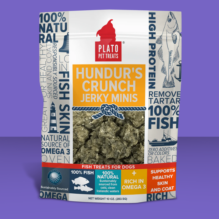 Plato Hundur's Crunch Jerky Minis 3.5oz