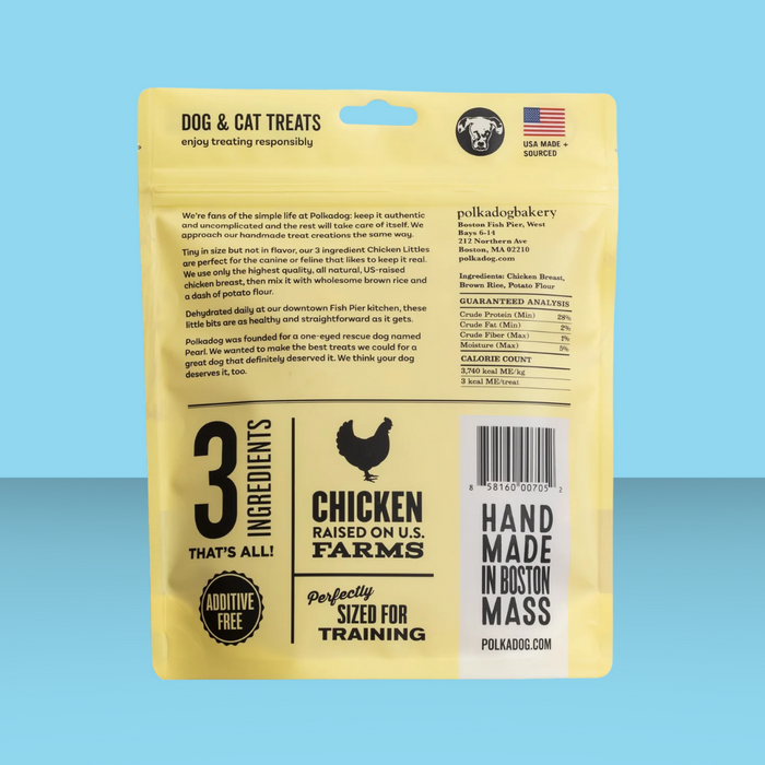 Polkadog Chicken Littles Training Bits 8oz