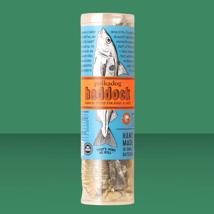 Polkadog Haddock Skin Jerky 2oz