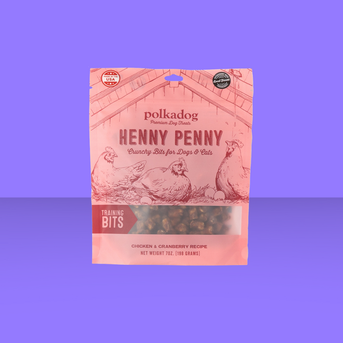 Polkadog Henny Penny Training Bits 7oz
