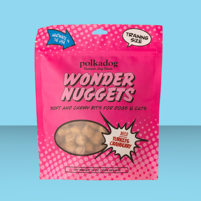 Polkadog Wonder Nuggets Turkey 10oz