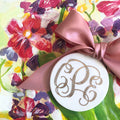 Porcelain Gilded Ornament