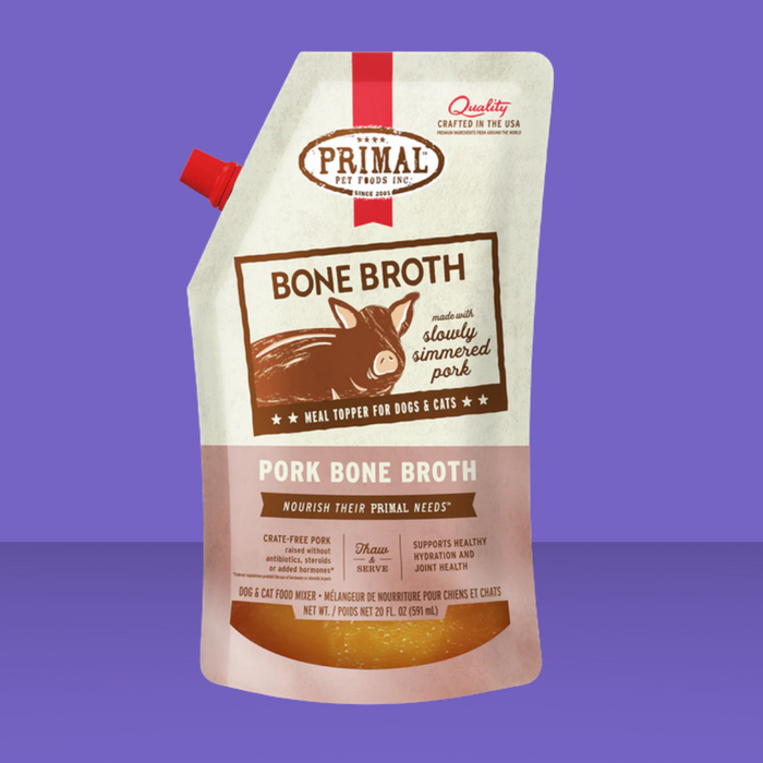 Primal Bone Broth Pork 20oz