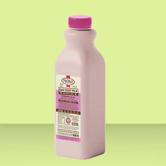 Primal Raw Goat Milk Cranberry Blast Quart