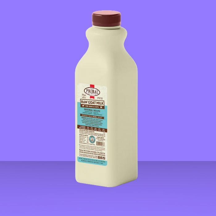 Primal Raw Goat Milk Quart