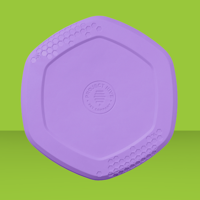 Project Hive Calming Lavender Disc & Lick Mat Purple