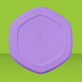 Project Hive Calming Lavender Disc & Lick Mat Purple