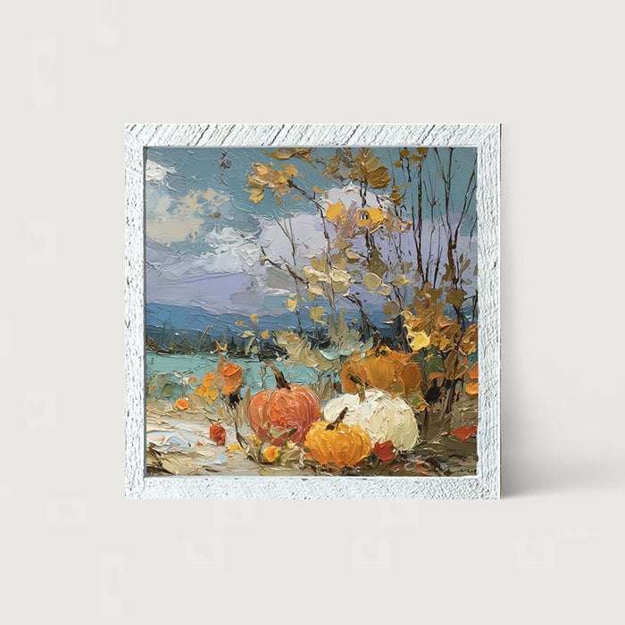Pumpkin Country - Small Pumpkins along Path