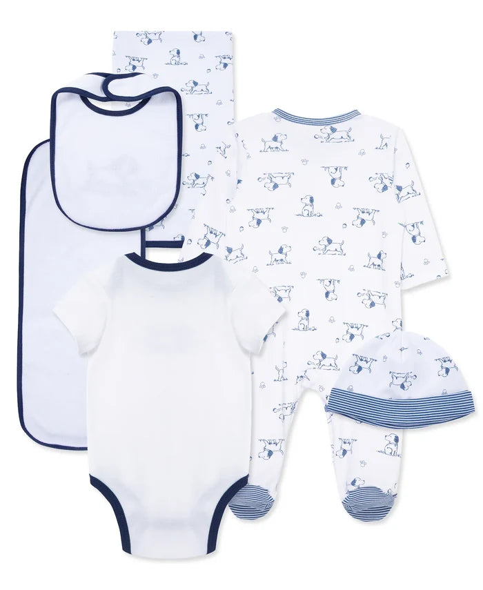 Puppy Toile Gift Box