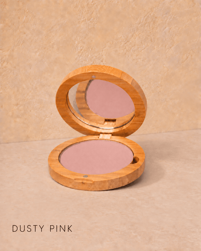 Pure Pressed Mineral Blush in Bamboo Refillable Compact - Scoop Whole Beauty - Blusher