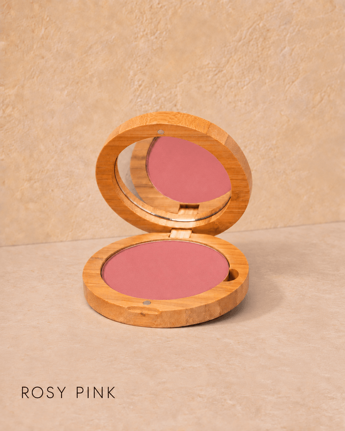 Pure Pressed Mineral Blush in Bamboo Refillable Compact - Scoop Whole Beauty - Blusher