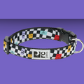 RC Pet Clip Collar Checkerboard M