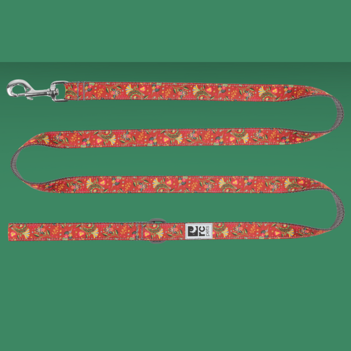 RC Pet Leash 1" Clay Floral 6'